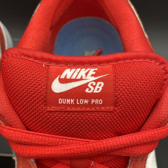 Nike Dunk Low Pro SB Challenge Red 2012 Mens Size 10.5 Skate Shoes Rare main image 14
